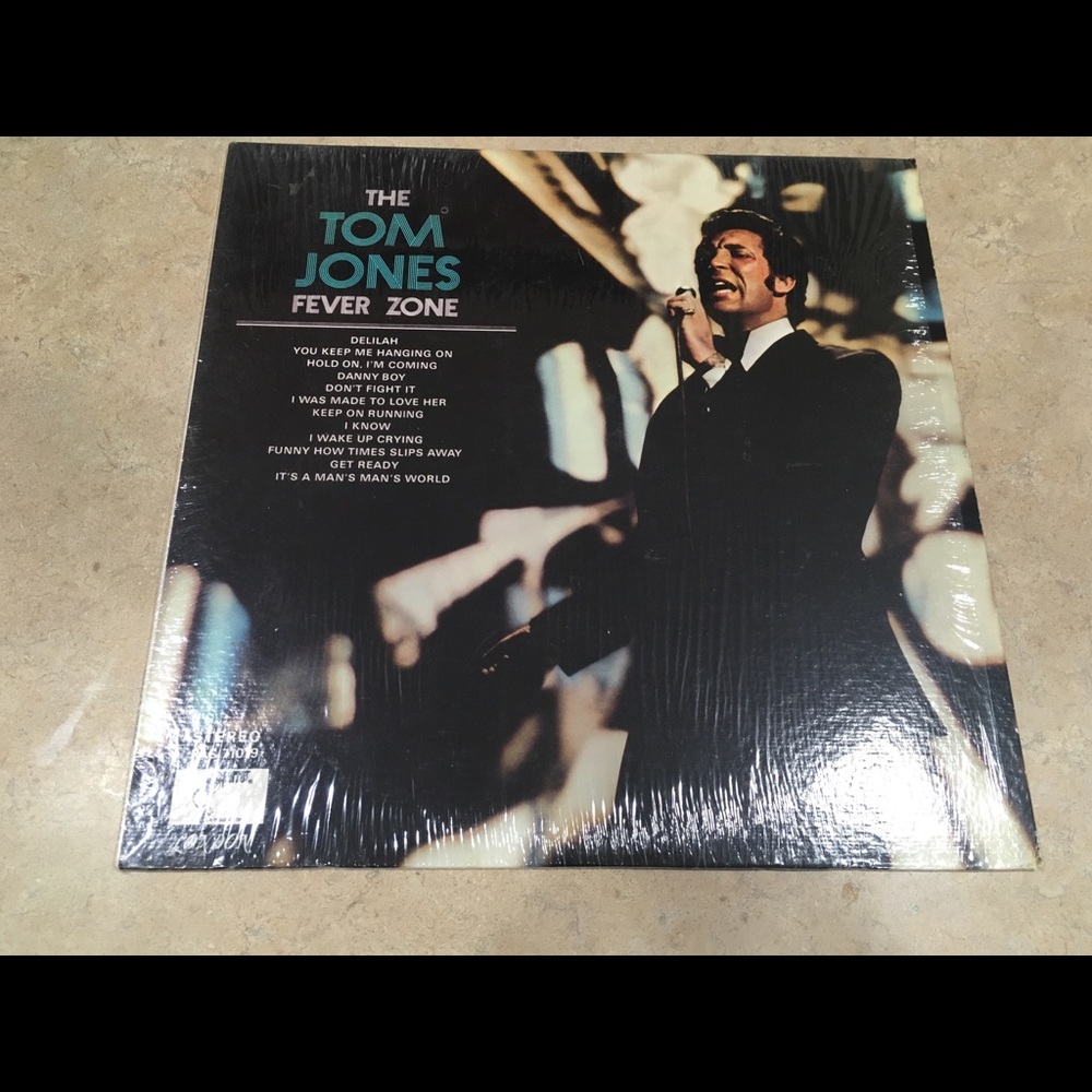 The Tom Jones Fever Zone Vinyl Record
